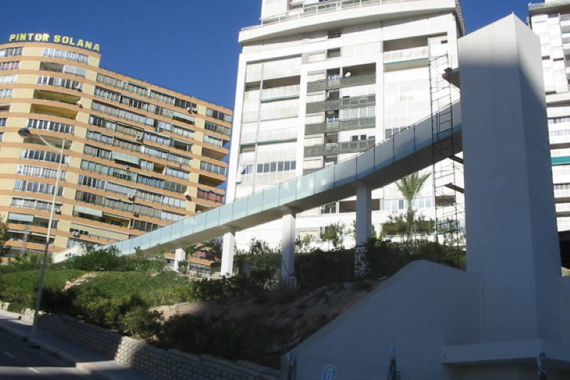 PROYECTO PASARELA ASCENSOR COMUNICACION VIALES MODULOR ARQUITECTURA